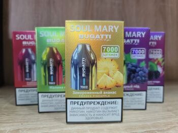 SOUL MARY BUGATTI 7000 - Киви драгон фрукт ягоды