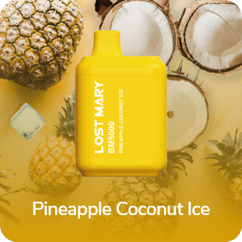 Lost Mary 5000 -  Pineapple Coconut Ice (Ананас и Кокос со Льдом)