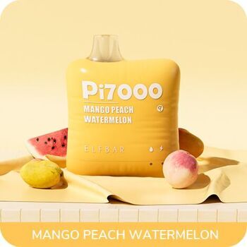 ELFBAR PI7000 - Mango Peach Watermelon (Манго Персик Арбуз)