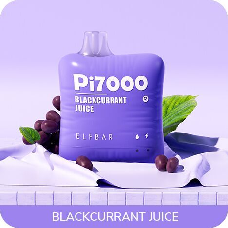 ELFBAR PI7000 - Blackcurrant Juice (Черная смородина)