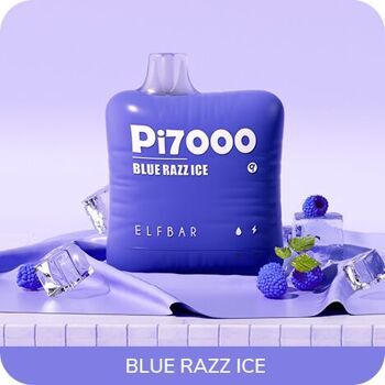 ELFBAR PI7000 - Blue Razz Ice (Синяя малина лед)